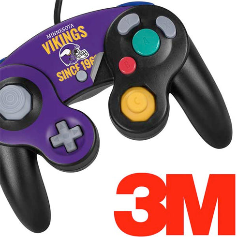 NFL Minnesota Vikings Helmet Nintendo GameCube Controller Skin