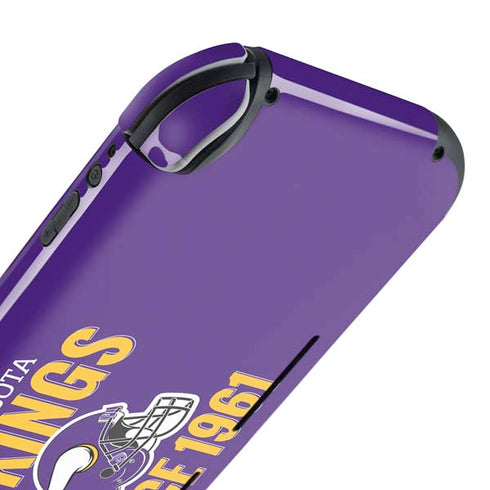 NFL Minnesota Vikings Helmet Nintendo Switch Lite Skin