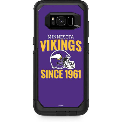 NFL Minnesota Vikings Helmet Otterbox Commuter Galaxy Skin