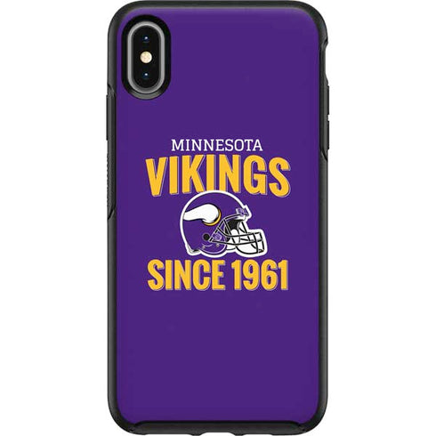 NFL Minnesota Vikings Helmet Otterbox Symmetry iPhone Skin