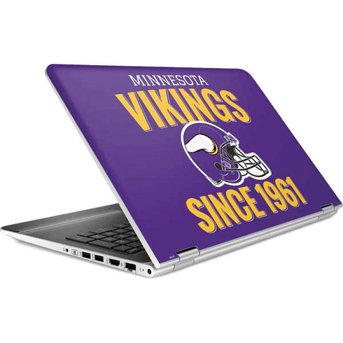 NFL Minnesota Vikings Helmet HP Pavilion Skin