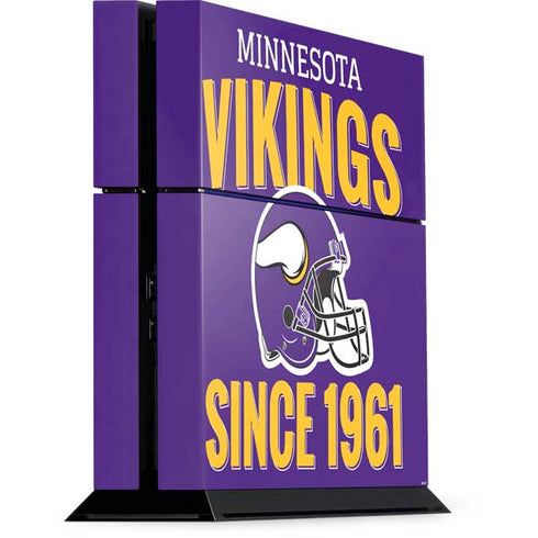 NFL Minnesota Vikings Helmet PS4 Console Skin
