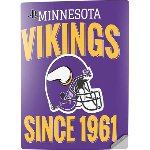 NFL Minnesota Vikings Helmet PS5 Digital Edition Console Skin