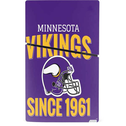 NFL Minnesota Vikings Helmet PS5 Slim Digital Edition Bundle Skin