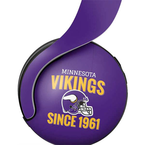 NFL Minnesota Vikings Helmet PULSE 3D Wireless Headset for PS5 Skin