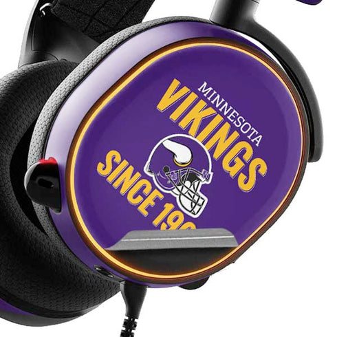 NFL Minnesota Vikings Helmet SteelSeries Arctis 3 Skin