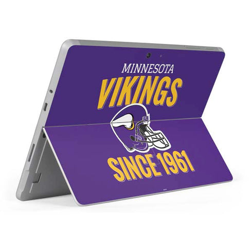 NFL Minnesota Vikings Helmet Surface Go Skin