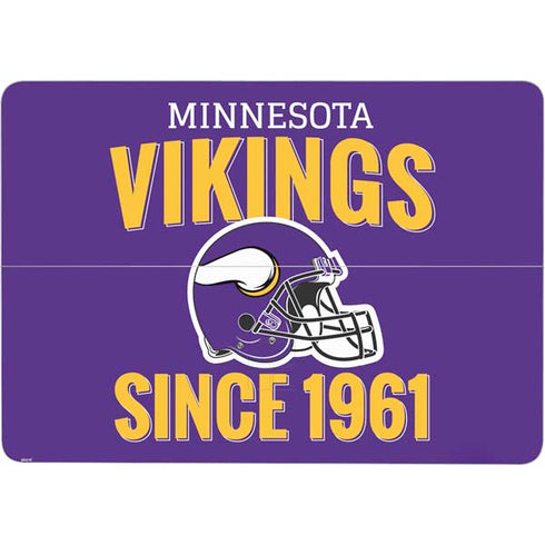 NFL Minnesota Vikings Helmet Surface Laptop Studio Skin