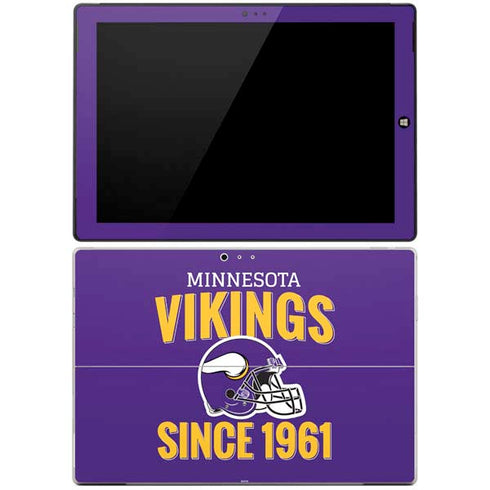 NFL Minnesota Vikings Helmet Surface Pro 3 Skin