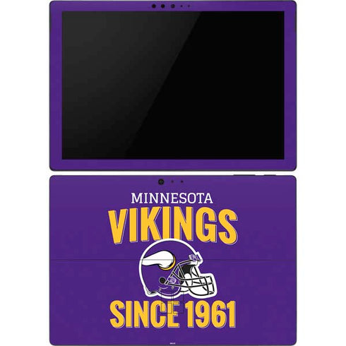 NFL Minnesota Vikings Helmet Surface Pro 6 Skin