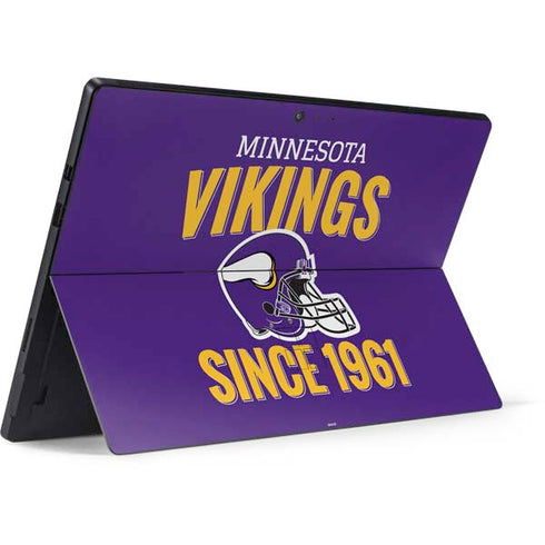 NFL Minnesota Vikings Helmet Surface Pro 6 Skin