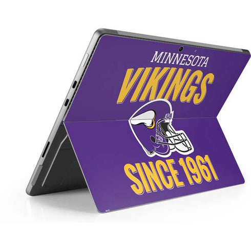 NFL Minnesota Vikings Helmet Surface Pro 9 Skin