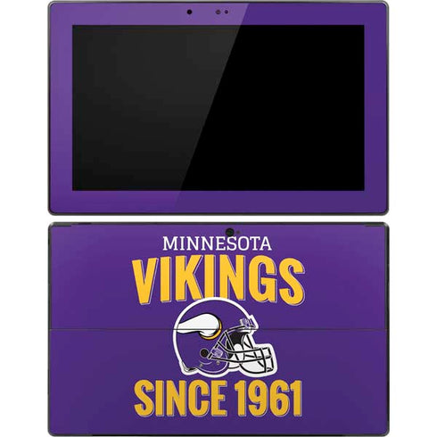 NFL Minnesota Vikings Helmet Surface Pro Tablet Skin