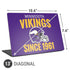 NFL Minnesota Vikings Helmet Universal Laptop 13in (10.6 x 7.6in) Skin