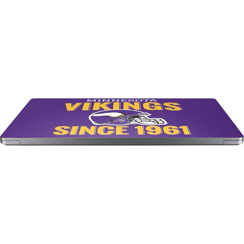 NFL Minnesota Vikings Helmet Universal Laptop 13in (10.6 x 7.6in) Skin