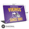 NFL Minnesota Vikings Helmet Universal Laptop 15in (12.2 x 8.8in) Skin