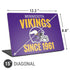 NFL Minnesota Vikings Helmet Universal Laptop 15in (12.2 x 8.8in) Skin