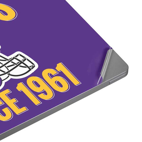 NFL Minnesota Vikings Helmet Universal Laptop 15in (12.2 x 8.8in) Skin
