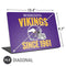 NFL Minnesota Vikings Helmet Universal Laptop 16.6in (13.4 x 9.7in) Skin