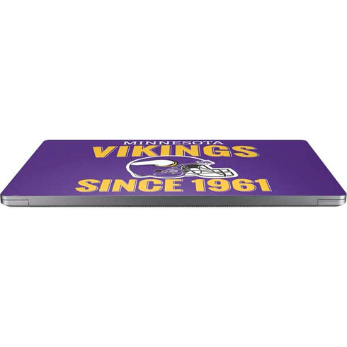 NFL Minnesota Vikings Helmet Universal Laptop 17in (13.8 x 10in) Skin