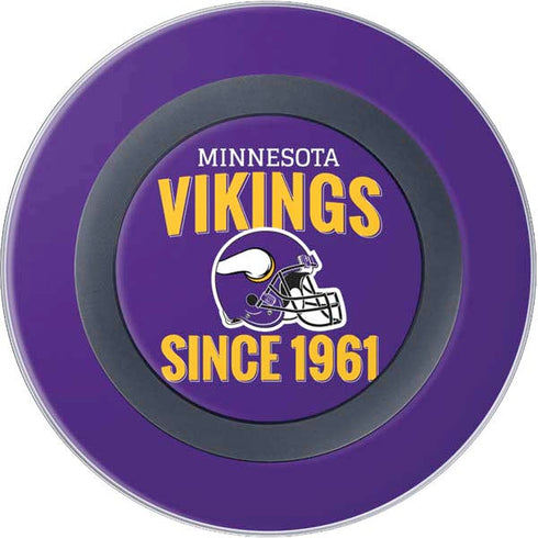 NFL Minnesota Vikings Helmet Wireless Charger Skin