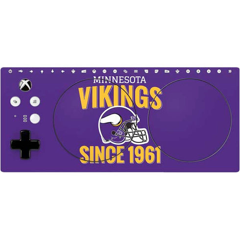 NFL Minnesota Vikings Helmet Xbox Adaptive Controller Skin