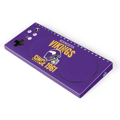 NFL Minnesota Vikings Helmet Xbox Adaptive Controller Skin