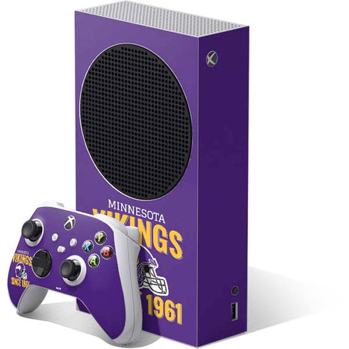 NFL Minnesota Vikings Helmet Xbox Series S Bundle Skin