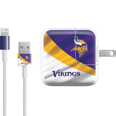 NFL Minnesota Vikings iPad Charger (10W USB) Skin