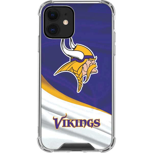 NFL Minnesota Vikings iPhone 12 Clear Case