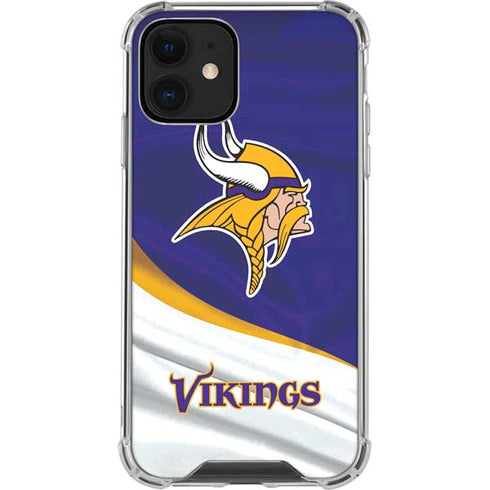 NFL Minnesota Vikings iPhone 12 Mini Clear Case