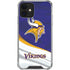 NFL Minnesota Vikings iPhone 12 Mini Clear Case