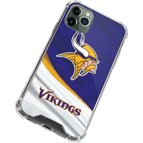NFL Minnesota Vikings iPhone 12 Pro Clear Case