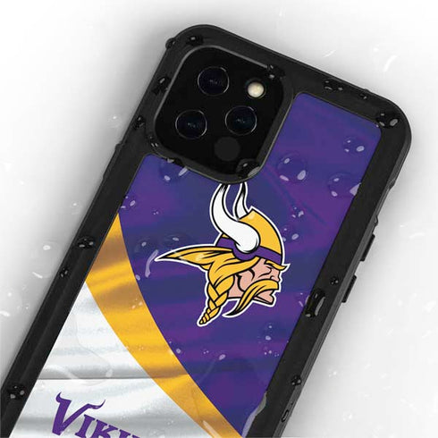 NFL Minnesota Vikings iPhone 12 Pro Waterproof Case