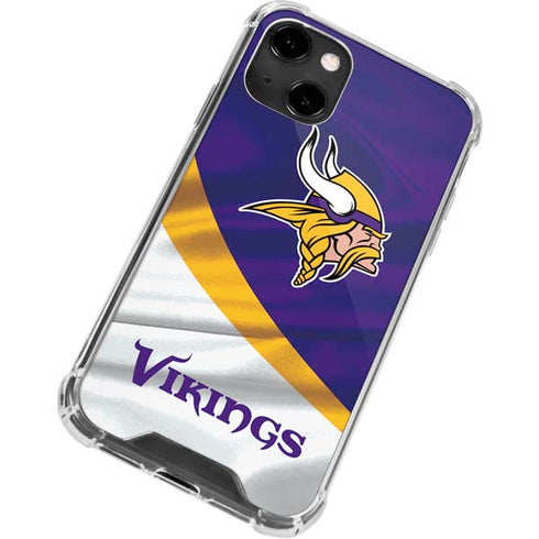 NFL Minnesota Vikings iPhone 13 Clear Case