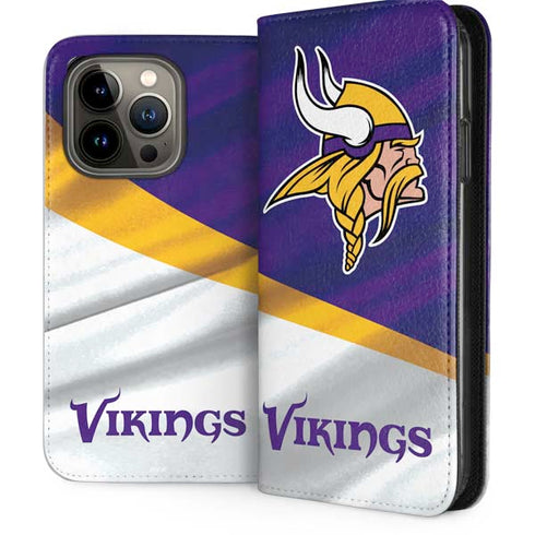 NFL Minnesota Vikings iPhone 13 Pro Folio Case