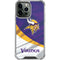 NFL Minnesota Vikings iPhone 13 Pro Max Clear Case