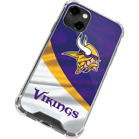 NFL Minnesota Vikings iPhone 14 Clear Case