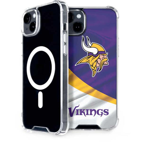 NFL Minnesota Vikings iPhone 15 Plus MagSafe Case