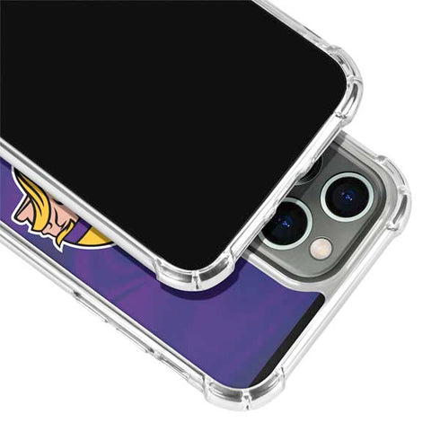 NFL Minnesota Vikings iPhone 15 Pro Clear Case