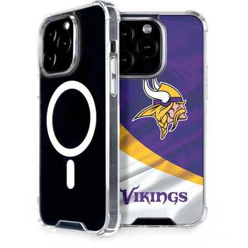 NFL Minnesota Vikings iPhone 15 Pro MagSafe Case