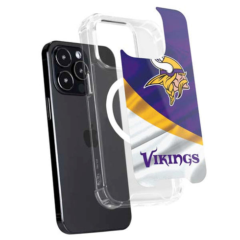 NFL Minnesota Vikings iPhone 15 Pro Max MagSafe Case