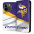 NFL Minnesota Vikings iPhone 15 Pro Folio Case