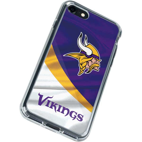 NFL Minnesota Vikings iPhone SE (2nd & 3rd Gen) Clear Case