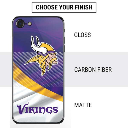 NFL Minnesota Vikings iPhone SE (2nd & 3rd Gen) Skin
