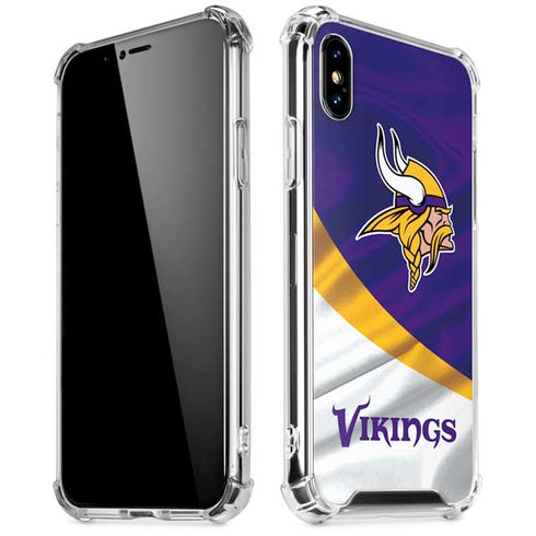 NFL Minnesota Vikings iPhone XS Max Clear Case