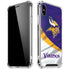 NFL Minnesota Vikings iPhone XS Max Clear Case