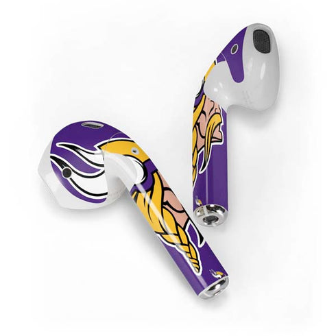 NFL Minnesota Vikings Large Logo Apple AirPods Skin