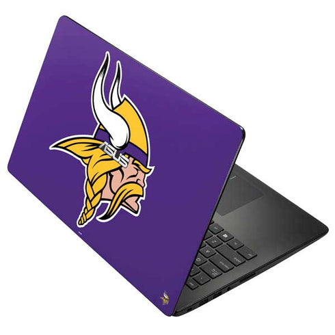 NFL Minnesota Vikings Large Logo Asus X502CA 15.6 Skin
