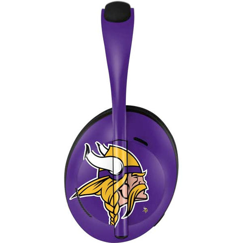 NFL Minnesota Vikings Large Logo Bose Noise Cancelling Headphones 700 Skin
